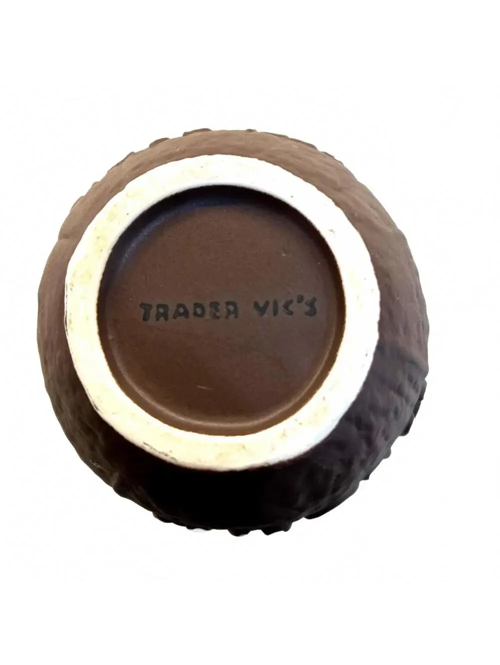 Trader Vic's Coconut Tiki Mug Barware Cup
